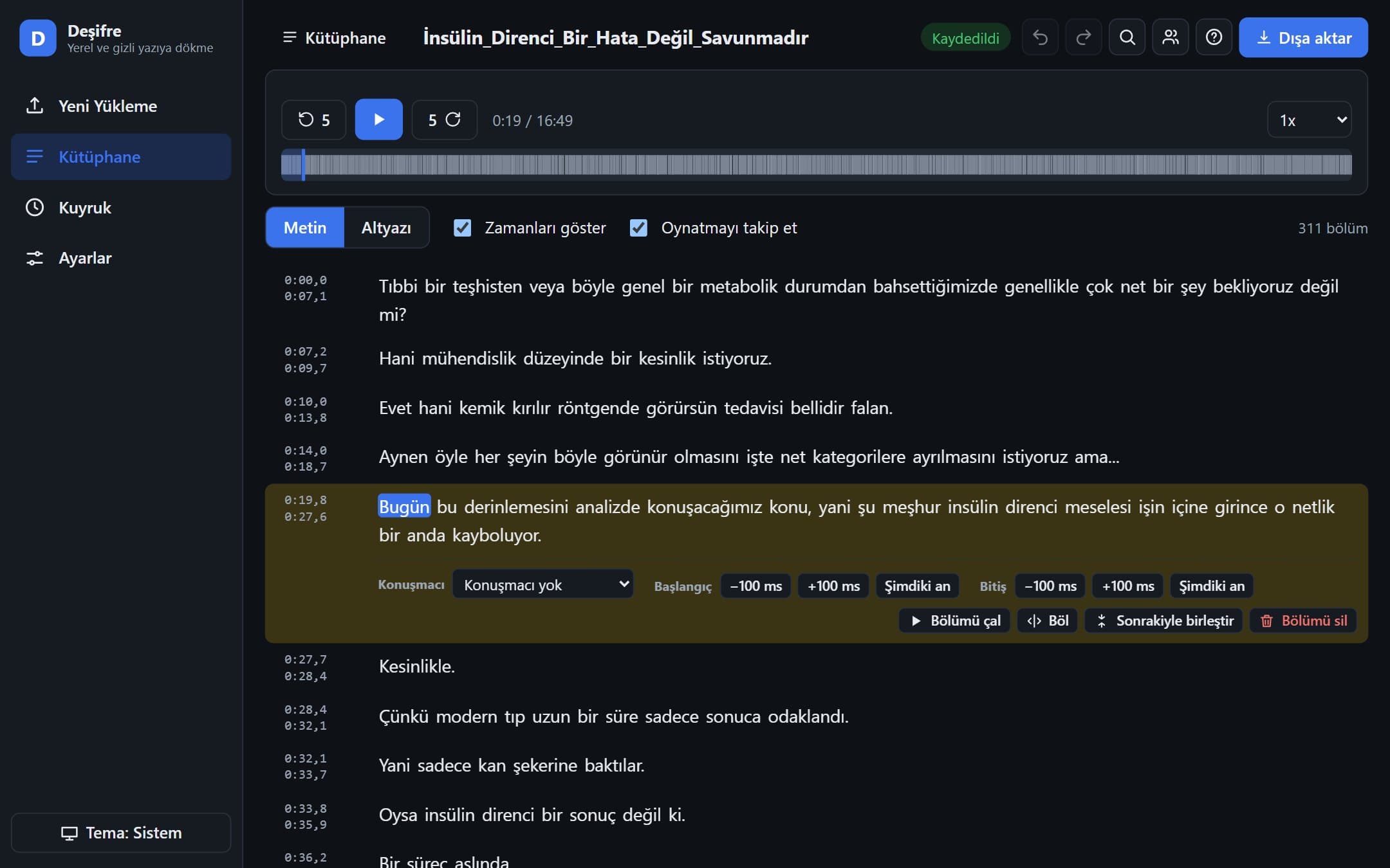 Deşifre homepage